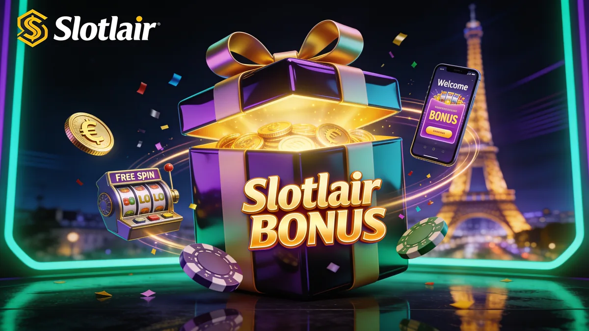 slotlair casino en France — Programme de bonus SlotLair Casino